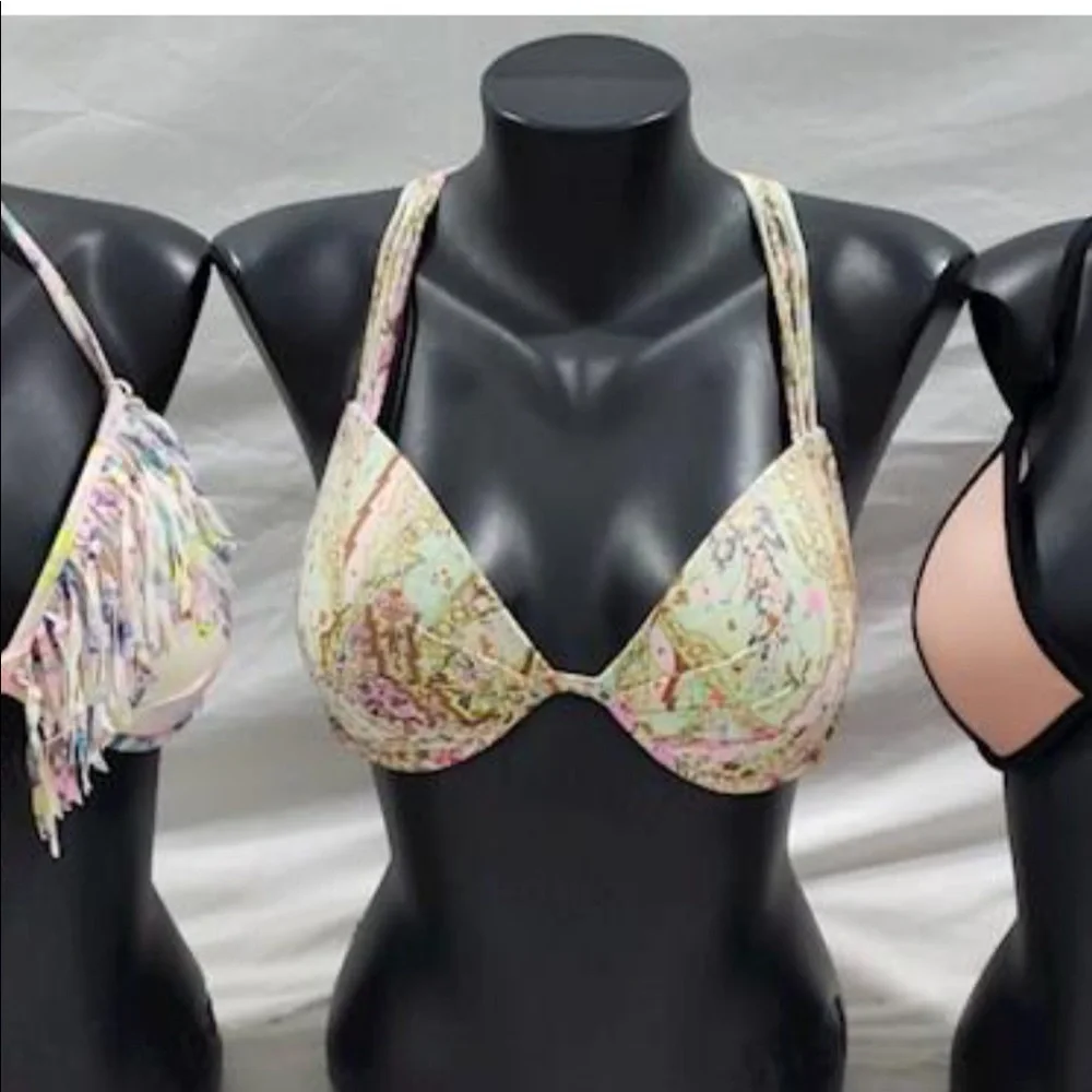 Victoria Secret Swim top 34DD lot of three - Picture 4 of 6